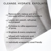 image:imageNuFACE PrepNGlow Facial Towelettes  2in1 Exfoliating  Cleansing Makeup Remover Wipes Hyaluronic Acid Travel Face Wipes to Hydrate amp Brighten for Glowing Skin  20 Individually Wrapped Cloths20 Count Pack of 1