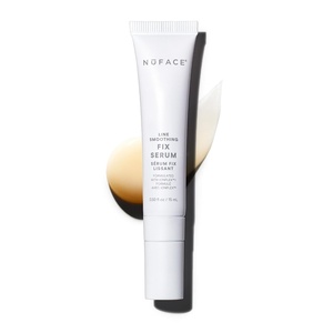 image:imageNuFACE FIX Serum  Line Smoothing Conductive Serum for Microcurrent with Triple Peptide Hyaluronic Acid amp IonPlex to Hydrate Brighten and Enhance NuFACE Microcurrent Device Results 05 oz05 Fl Oz Pack of 1