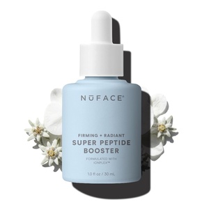 image:imageNuFACE Super Peptide Booster Face Serum  Skin Firming Peptide Serum for Fine Lines and Wrinkles  IonPlex Skin Care to Smooth Hydrate amp Enhance your NuFACE Microcurrent Facial Device Results 1 oz