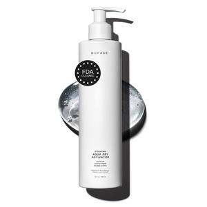 image:imageNUFACE IonPlex Aqua Gel Activator  The FDACleared UnDupeable Microcurrent Facial Device Conductive Gel for Face amp Body Devices  Hyaluronic Acid amp Glycerin 24Hour Hydration 33 oz10 Fl Oz