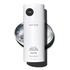 image:imageNUFACE IonPlex Aqua Gel Activator  The FDACleared UnDupeable Microcurrent Facial Device Conductive Gel for Face amp Body Devices  Hyaluronic Acid amp Glycerin 24Hour Hydration 33 oz33 Fl Oz