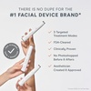 image:imageNuFACE The Power Move Glass Skin Bundle  FIX MicroWand Microcurrent Device IonPlex HydraGel Power Mask 5Pack  Depuff Plump amp Smooth for Radiant GlassLike Skin