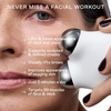 image:imageNUFACE MINI Facial Sculpting Tool  Microcurrent Face Massager Device for Skin Tightening Contouring Depuffing amp Toning Cheeks Neck amp Jawline  Lymphatic Drainage amp Activator Gel Midnight BlackSandy Rose